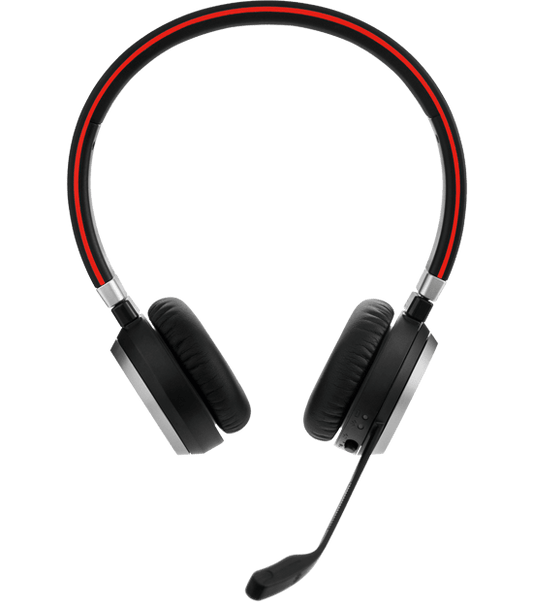Jabra Evolve 65 Wireless Bluetooth Stereo (Binaural) Headset