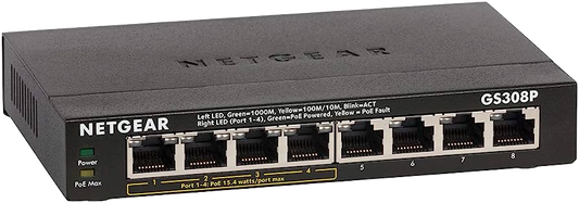 Netgear ProSafe GS308P 4 + 4 PoE